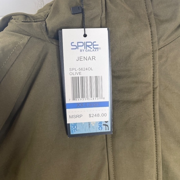 Spire by Galaxy Jenar Parka Olive - Picture 5 of 15